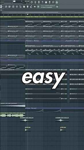MAKING MUSIC IS SUPER EASY! #flstudiotutorial #edm #musicproduction