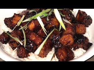 DELICIOUS CHINESE STYLE | STICKY PORK BELLY RECIPE