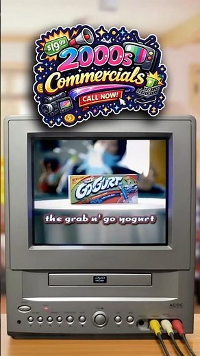 Yoplait Go-Gurt Commercial #retro #nostalgia #Go-Gurt #2000stv#2000snac