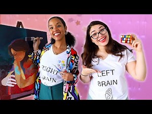 LEFT Brain vs RIGHT Brain | Smile Squad Comedy