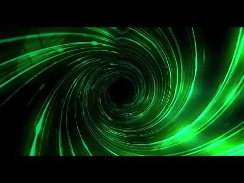 GREEN SHINY TUNNEL MOVING ABSTRACT DJ/VJ/LED SCREEN MOTION BACKGROUND