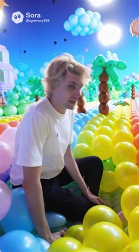 xQc in Balloon World: Maximum Squeak Mode