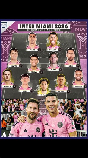 Cristiano Ronaldo going to Inter Miami and played with Messi? #football #futeball #soccer #futbol