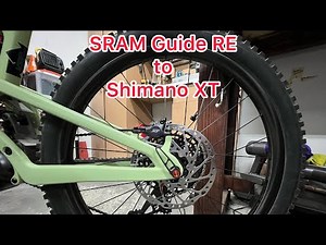 SRAM Guide RE to Shimano XT | Rear brake install | 2022 Santa Cruz Heckler MX R-Build