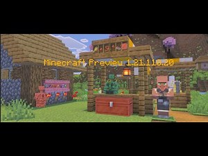 Minecraft: Preview 1.21.110.20 Out Now Shelves + More!