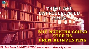48 reactions · 5 comments | APEX - one of the premier University of Rajasthan is committed to compensating for the loss of the academic year by conducting Online classes until the prevailing Corona pandemic situation returns to normalcy. Secure your Admissions today through the online process at APEX University. Grab the Opportunity! Rush to Apply Now! | Apex University | Facebook