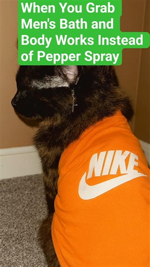 When You Grab Men's Bath and Body Works Instead of Pepper Spray