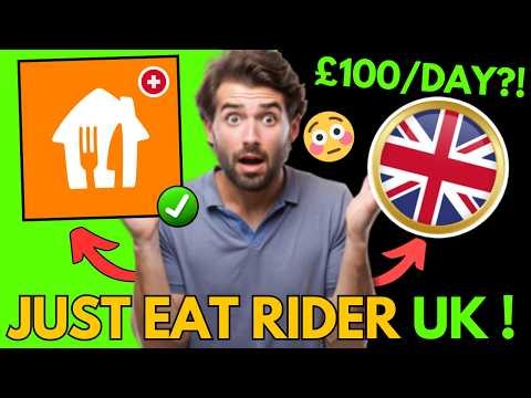 How to Become a Just Eat Rider in the UK 2026 | Delivery Job in the UK Guide !?