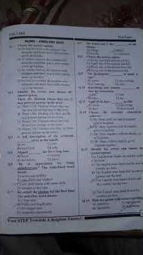 NUMS MDCAT 2022 full paper