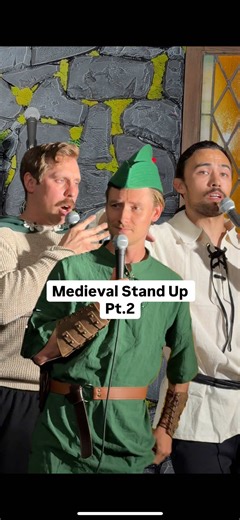 “And don’t get me started on moats!” #comedy #history #medieval #standup #foryou @Kevin Sanji @Mike Lenczewski @Garrett McKenna