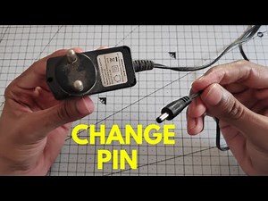 How to change the Pin on a Charger or Adaptor (DIY)