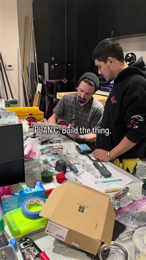 Plan C was the plan all along. 🔧