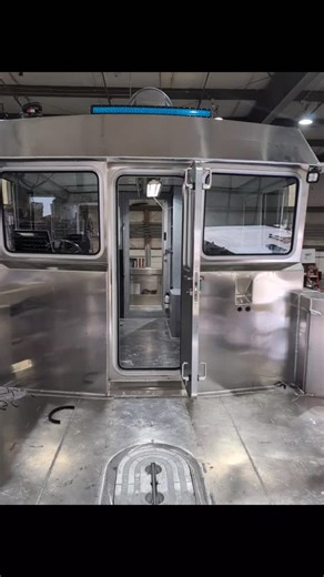 This landing craft is getting close to being done. Can't wait to share videos of it on the water! #aluminumboats #boatlife #landingcraft #boating | Lee Shore Boats