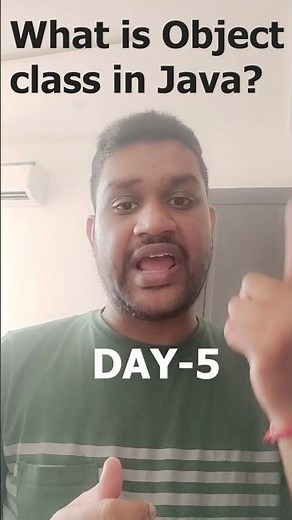 Object class in Java #javaprogramming