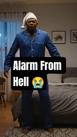 The Alarm From Hell 😭⏰ | Generated using YouTube built-in Ai playground #youtubeai #shorts