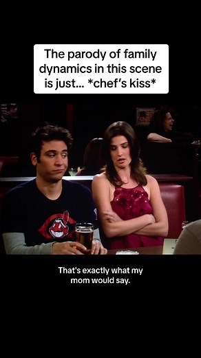 Ted silently being in character as the little brother the whole time l...