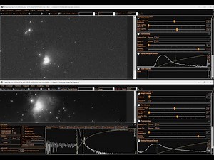 EEA/VA session: live view + stacking (SharpCap Pro), Orion, nebulae NGC 2024, M 42: 08-09/11/2021.