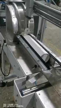 Two plates Running paper lid stackable machine #paperlidmachine