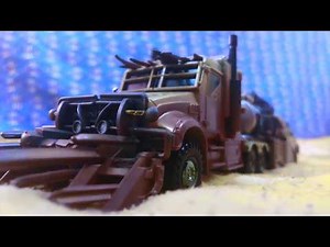 Transformers DOTM Scene Megatron in Africa (Stop Motion) [HD]