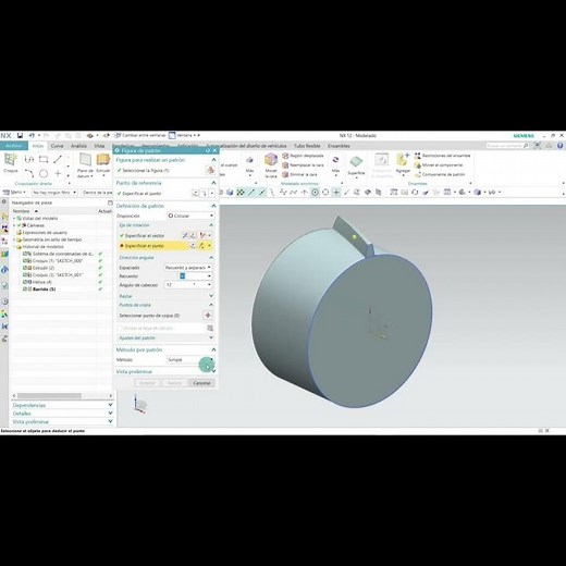 🌟 SIEMESN NX TUTORIAL [Figura Patrón🎓] #Shorts