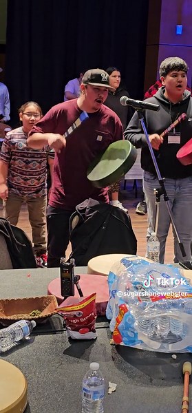 Elmer Denny at U.W.G.B Intertribal Round Dance 2026