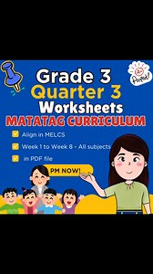 35K views · 27 reactions | GRADE 3 FILES THIRD QUARTER‼️ ✅ PPT LESSONS AND DLL ✅ WORKSHEETS ✅ PERIODICAL TEST All are available. PM me directly! #DepEdTEACHER #pptlessons #DLL #worksheetsforkids #Educationalcontent #reelsfypシ | Teacher Ligaya | Facebook