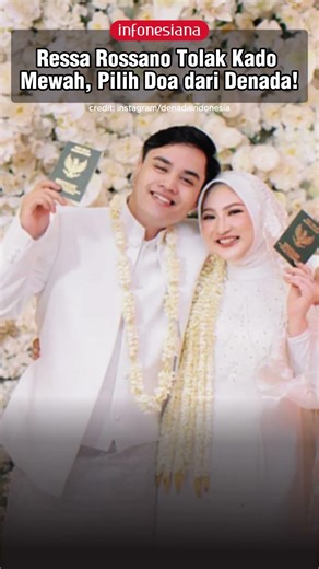 Ressa Rossano Tolak Kado Mewah, Pilih Doa dari Denada! #ressarossano #denada