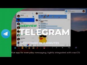 Telegram overview: channels, secret chats, saved messages