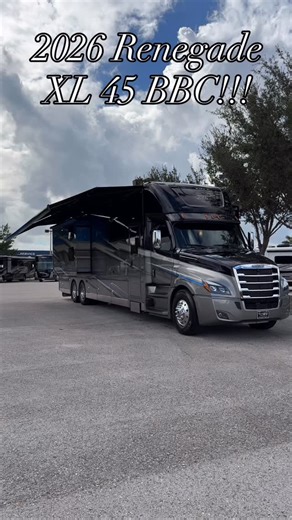 1K reactions · 32 shares | Get ready to upgrade your adventures with the 2026 Renegade XL 45 BBC floor plan featuring bunks! #supercmotorhome #renegade #renegadexl #renegaderv #luxurymotorhomes #luxuryrv #2026 #rv #bunks | North Trail RV Center | Facebook