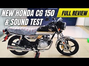 New Honda CG 150 🤩 | price, Modern & Features😋 | First look review and Sound Test |