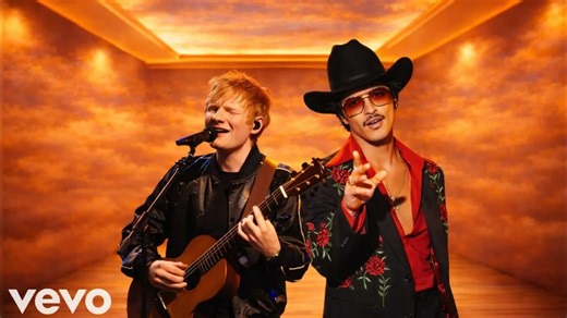 Ed Sheeran Ft Bruno Mars | Girlfriend（官方音乐视频）