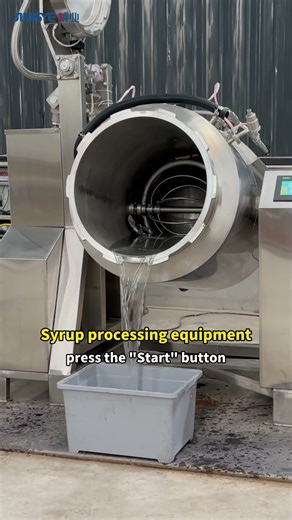The Pressure Cooker can process syrups of varying concentrations, No human intervention required.
