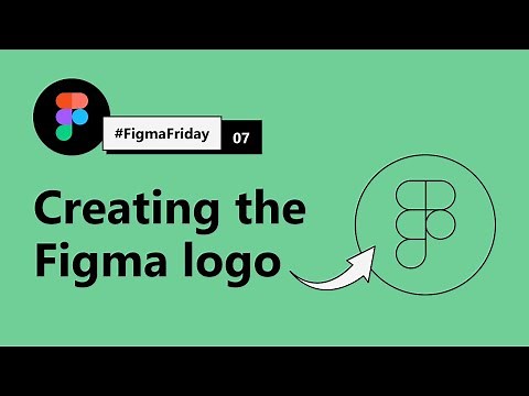 Creating the Figma logo | #FigmaFriday 06 | How to use Figma for beginners