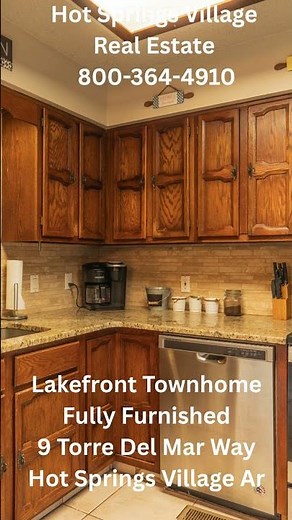 Fully Furnished Townhome in Hot Springs Village Arkansas - The Largest Gated Community in America.
