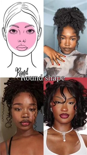 Round face?all you need to know to make you a 10/10 #faceshape #pretty #aesthetic #perfectfaces