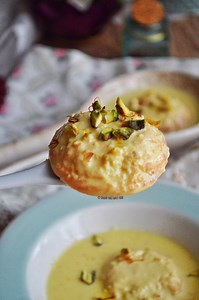 Easy Ricotta Rasmalai  - Savory&SweetFood