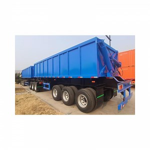 [Hot Item] 3 Axles Super Link Side Tipper Full Trailer for Coal Transportation