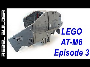 Building a LEGO Star Wars AT-M6 Episode 3