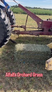 3.7K views · 19 reactions | The New Holland TB120 Tractor and New Holland 1036 Stackliner make a great team. With a tie layer the stacker holds 69 bales of hay or straw. Picks up and stacks in the barn in no time. Let me know how you pick up small square bales. #farm #farming #farmlife #farmer #hay #straw #stackliner #balewagon #wagon #tractor #newholland #bale | Jacobsfarmlife | Facebook