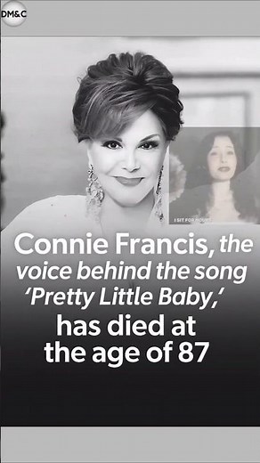 Connie Francis, 'Pretty Little Baby' Singer Dies at the age of 87