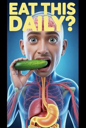Cucumber Digestion Explained | See Inside Your Body #health #animation