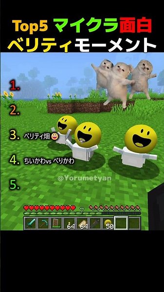 【マイクラ】ベリティ面白い瞬間モーメントTOP5 【まいくら・マインクラフト・minecraft・funny・moments】 #minecraft #マインクラフト #verity