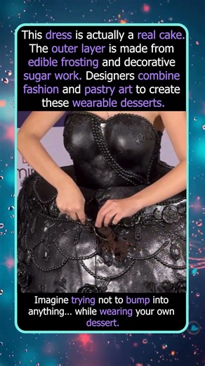 This Dress Is Actually a Giant Cake