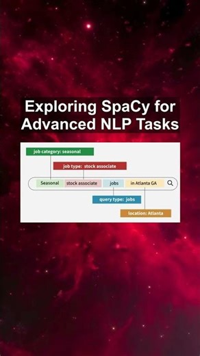 Exploring SpaCy for Advanced NLP Tasks #ai #artificialintelligence #machinelearning #aiagent