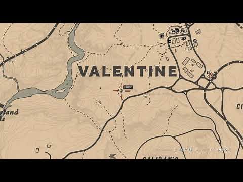 RDR2 Online - 7 American Ginseng locations around Valentine for Daily Challenge