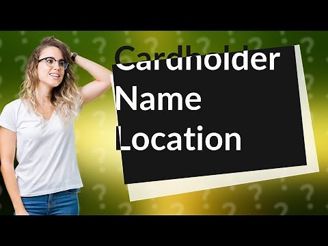 Where is the cardholder name on a Visa gift card?