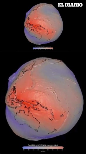 La NASA revela la verdadera forma de la Tierra mediante un modelo 3D / El Diario