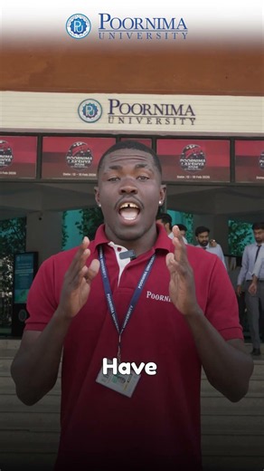From International Student to Content Creator | Bimba’s First-Year Journey at Poornima University 🌍🎓