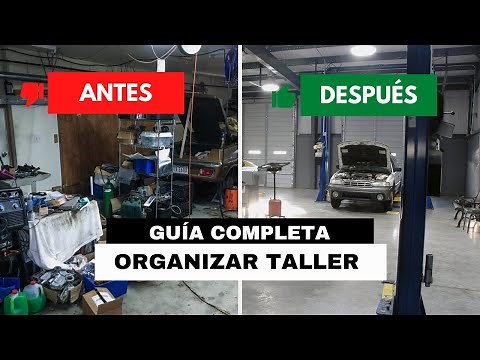 Cómo organizar un taller mecánico (GUÍA PASO A PASO)