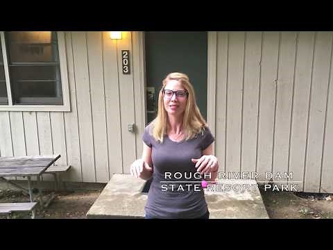 Tour Inside a Cabin at Rough River Dam State Resort Park